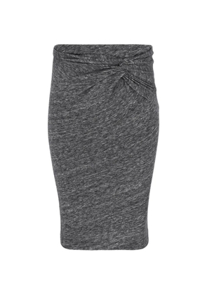 IRO knot-detail fitted skirt - Grey