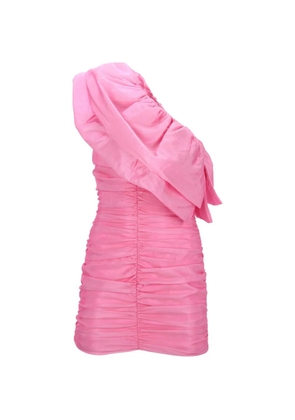 ROTATE BIRGER CHRISTENSEN ruffled one-shoulder mini dress - Pink