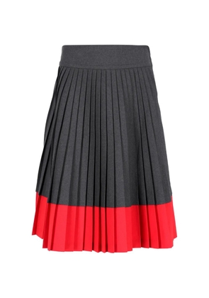 Marc By Marc Jacobs pleated midi skirt - Black