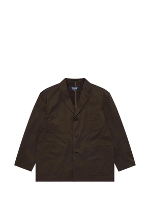 Comme des Garçons Homme single-breasted blazer - Brown