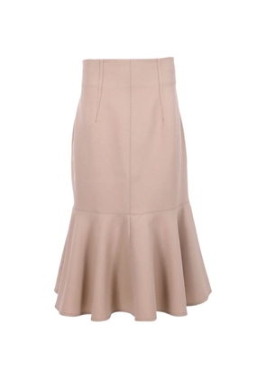 Philosophy Di Lorenzo Serafini high-waist peplum skirt - Neutrals