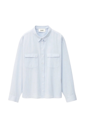 Ba&Sh Porzia front-pocket buttoned shirt - Blue