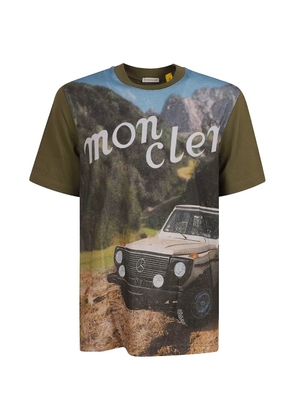 Moncler photographic print T-shirt - Green