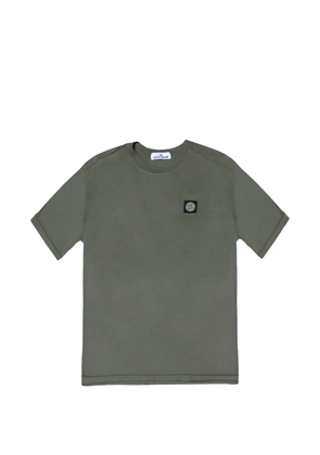 Stone Island patch T-shirt - Green