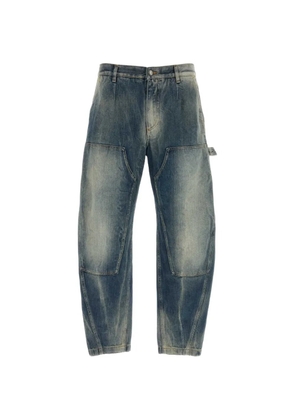 Dolce & Gabbana panelled jeans - Blue