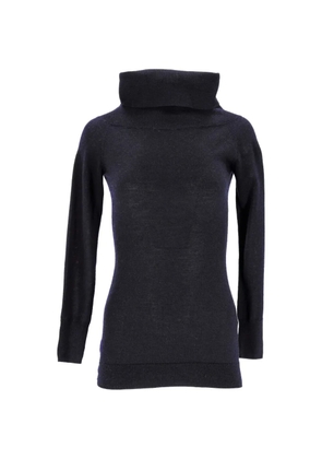 Iris & Ink turtleneck wool sweater - Blue