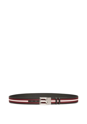 Bally b bold reversible leather belt - Black