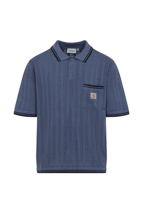 Carhartt WIP Ramsey striped pocket polo shirt - Blue