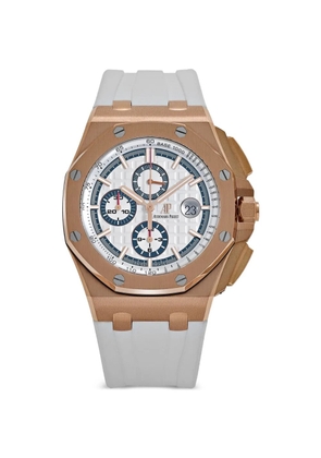 Audemars Piguet pre owned 2017 Royal Oak Offshore 44mm watch - White