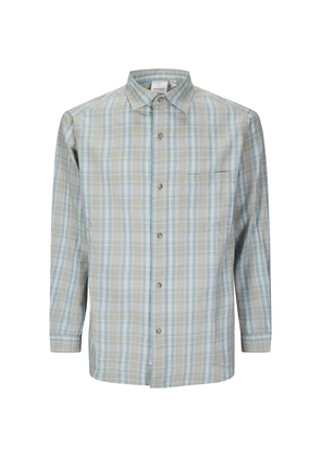 Gramicci checked buttoned shirt - Blue