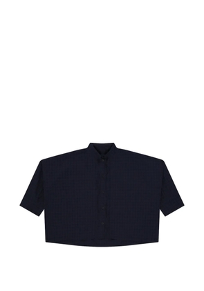Bergfabel short-sleeve buttoned shirt - Blue