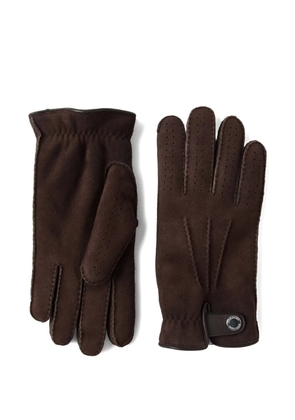 Brunello Cucinelli suede gloves - Brown