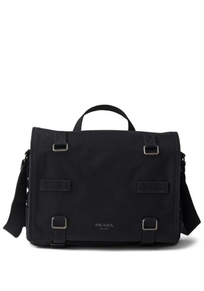 Prada canvas shoulder bag - Black