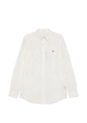 Vivienne Westwood orb-detail button-fastening shirt - White