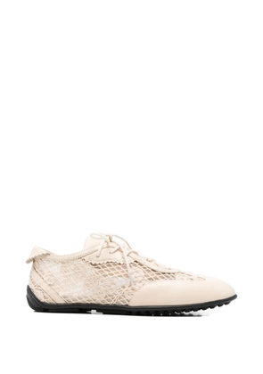 Stine Goya lace-detail sneakers - Neutrals