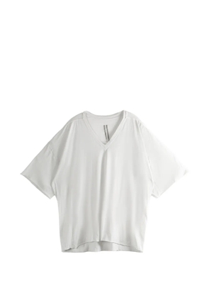 Rick Owens Tommy V-neck short-sleeve T-shirt - White