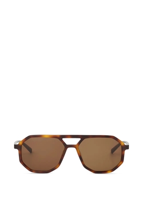 Karl Lagerfeld logo-detail sunglasses - Brown