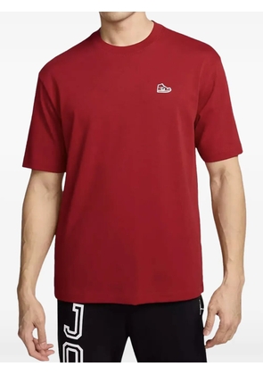 Jordan sneakers patch T-shirt - Red