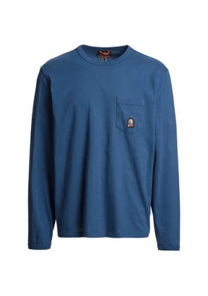 Parajumpers chest-pocket long-sleeve T-shirt - Blue