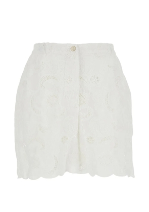 Merci lace shorts - White