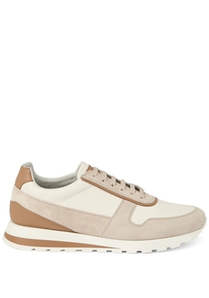 Brunello Cucinelli panelled sneakers - Neutrals
