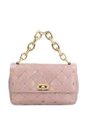 Valentino Garavani quilted Rockstud tote bag - Pink