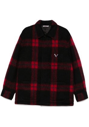 Valentino Garavani checked jacket - Black