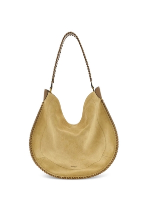 ISABEL MARANT Oskan Hobo Soft suede shoulder bag - Neutrals