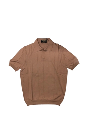 Gran Sasso short-sleeve polo shirt - Brown