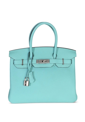 Hermès Pre-Owned Birkin 30 leather handbag - Blue