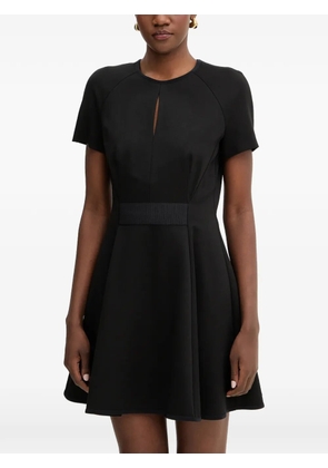 BOSS cutout waist trim dress - Black