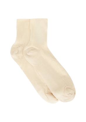 Valentino Garavani ribbed socks - Neutrals