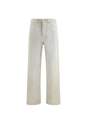 Haikure logo-patch jeans - Neutrals