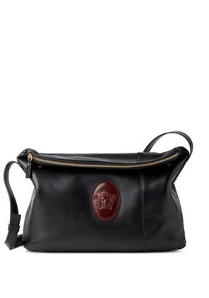 Versace Lou nappa shoulder bag - Black