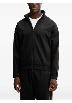 Ea7 Emporio Armani zip logo tracksuit - Black