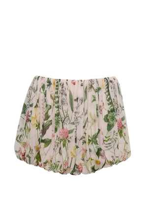 Cara Cara Bloom floral-print shorts - Pink