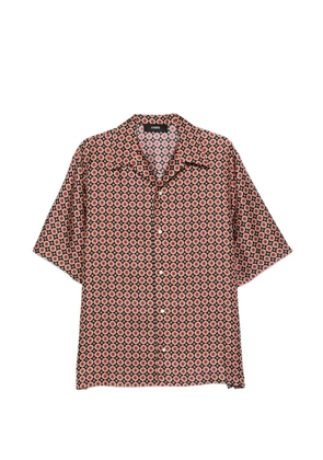 AMIRI patterned short-sleeve shirt - Black