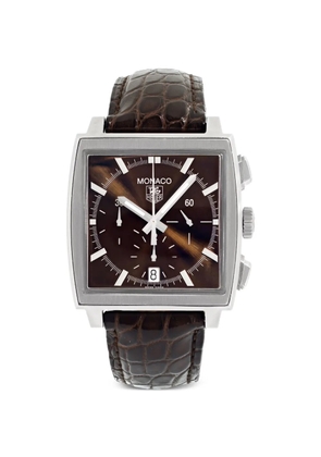 TAG Heuer Pre-Owned Monaco 38mm watch - Brown