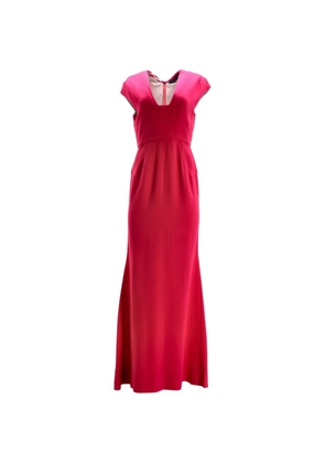 Rm By Roland Mouret square-neck cut-out evening dress - Pink