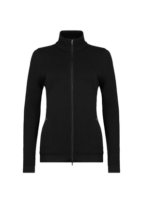 NEWLAND zip-up sweatshirt - Black