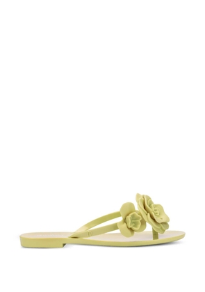 Melissa Harmonic Springtime flip-flops - Green