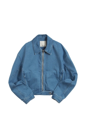 YMC Spencer collar zip jacket - Blue