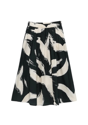 Rosso 35 brushstroke skirt - Neutrals