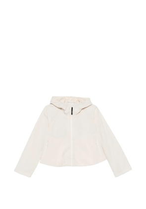 ASPESI hooded zip coat - Neutrals