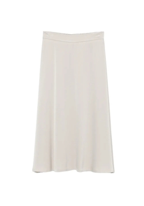 Rosso 35 slip midi skirt - Neutrals
