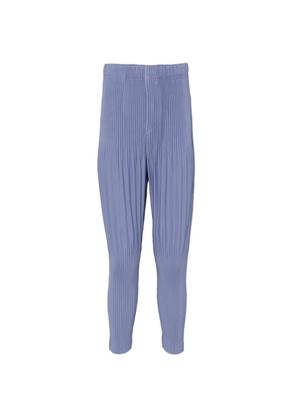 Homme Plissé Issey Miyake pleated tapared trousers - Purple
