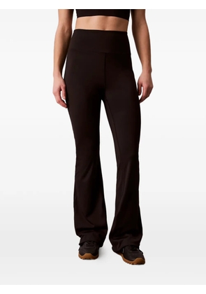 Calvin Klein high-rise flared performance leggings - Black