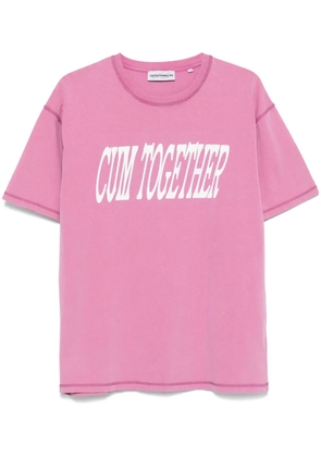 CARNE BOLLENTE Cum Together T-shirt - Pink