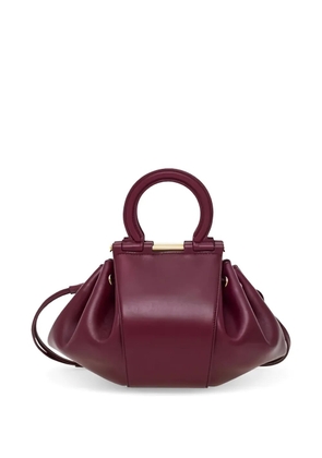 Ferragamo round handle satchel - Red