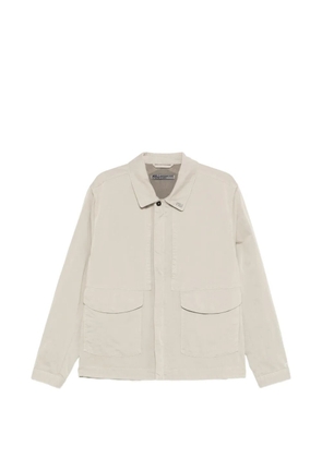 Massimo Osti Studio logo-patch pocket jacket - Neutrals